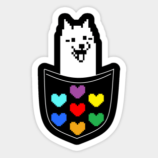 Pocket Dog Sticker